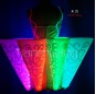 Multicolor change led light dress for show girl